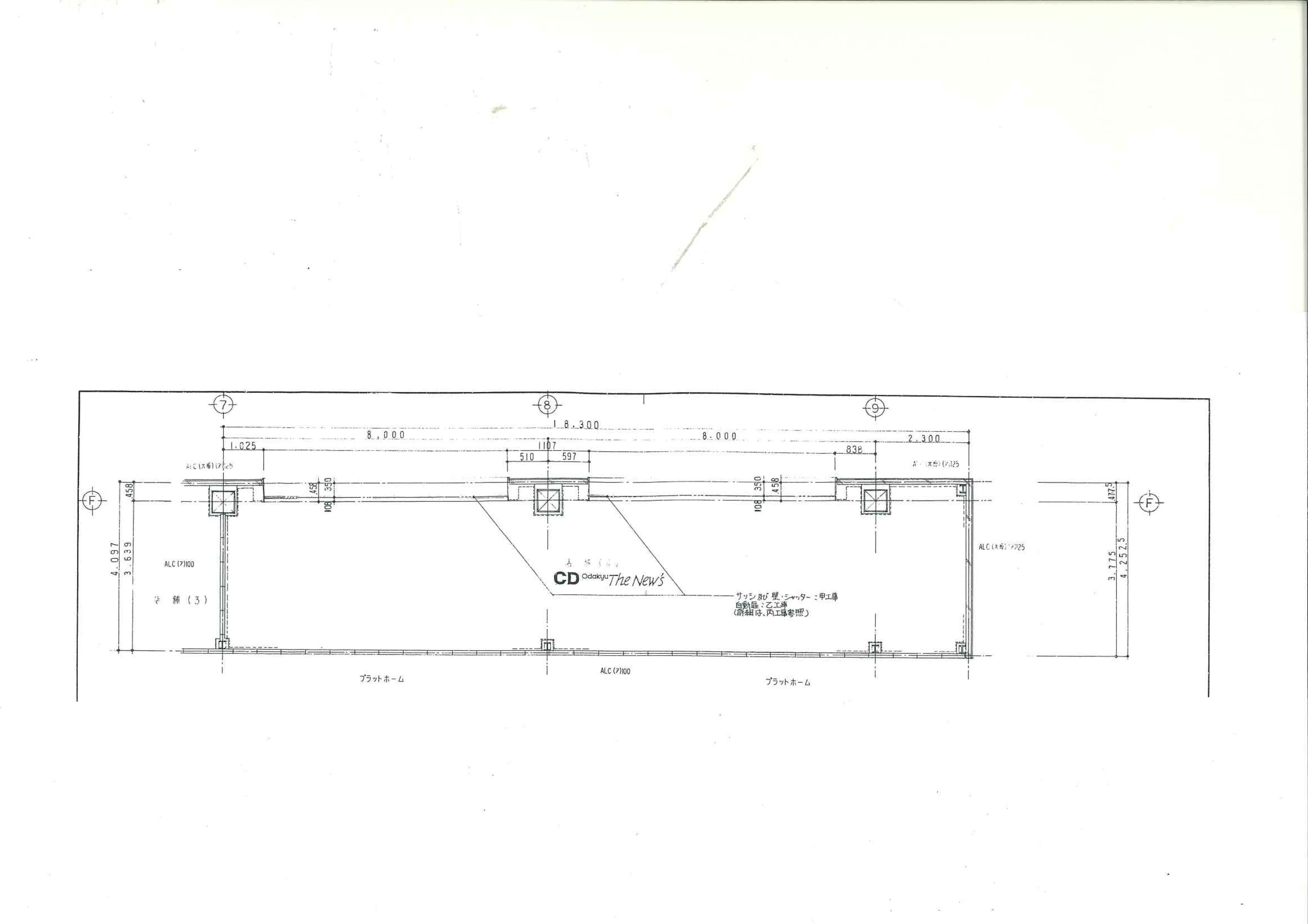 渋沢マルシェ_1階の図面・フロアマップ