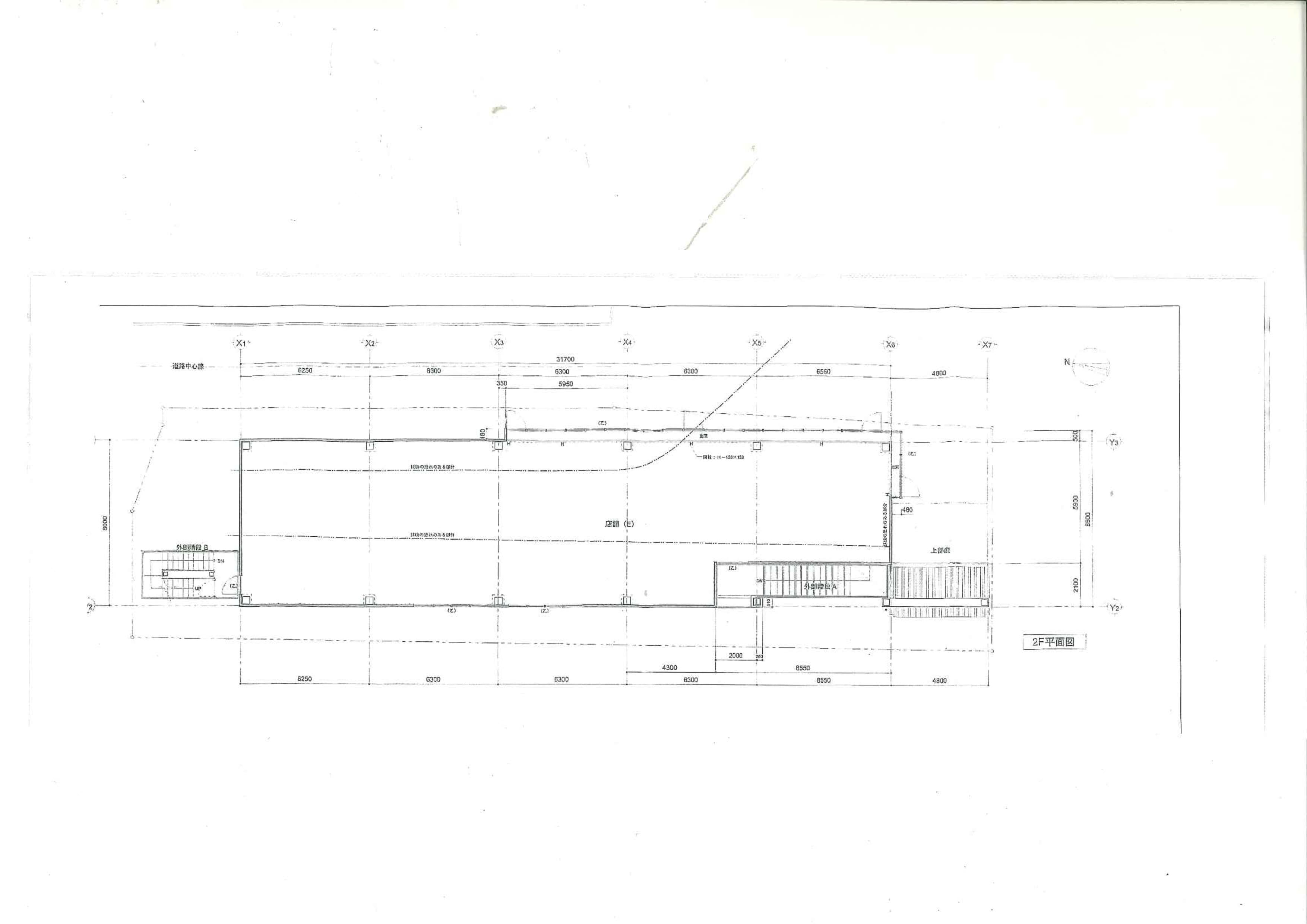 六会日大前マルシェ_2階区画の図面・フロアマップ