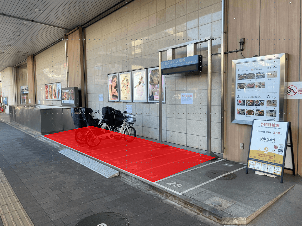 ODAKYU 湘南 GATE1F エントランス横