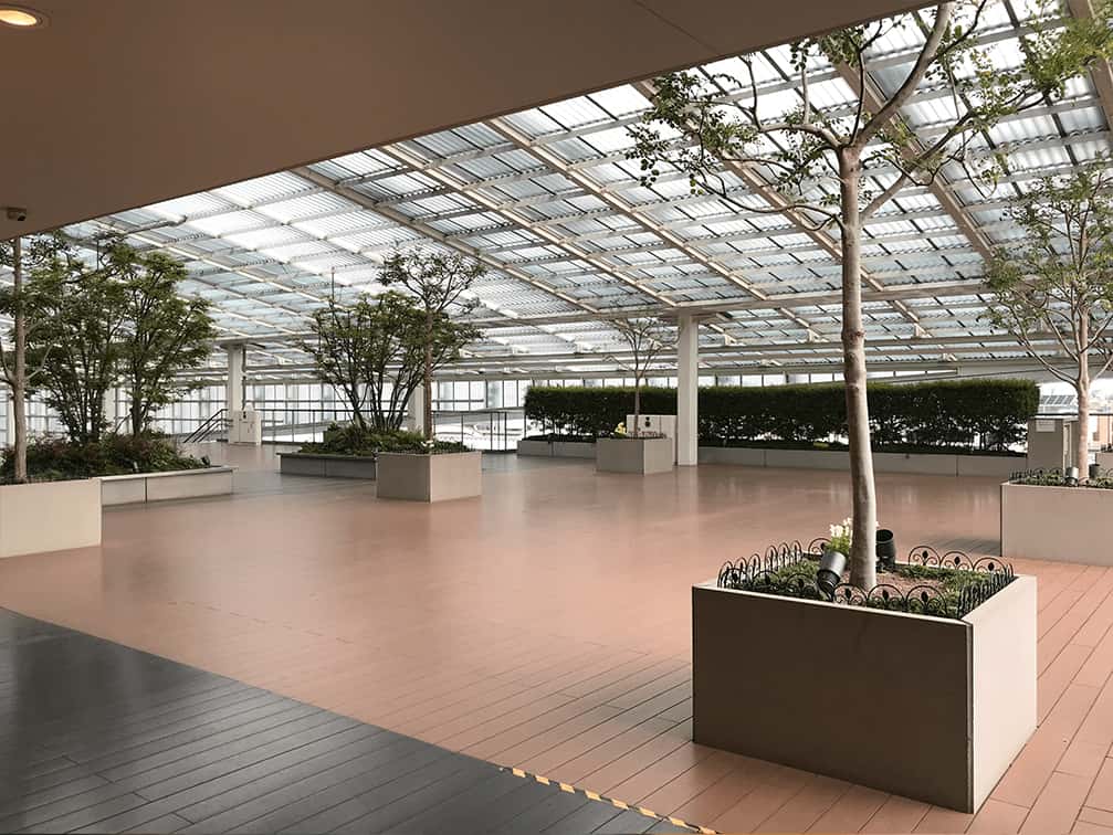 経堂コルティ4階空中庭園