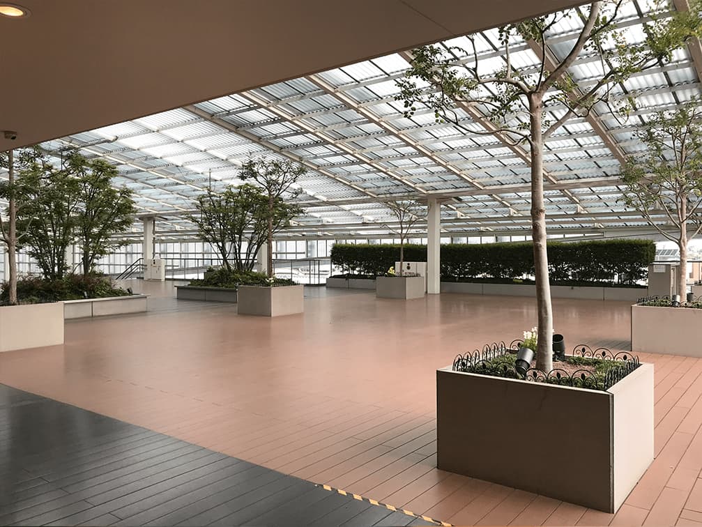 経堂コルティ4階空中庭園