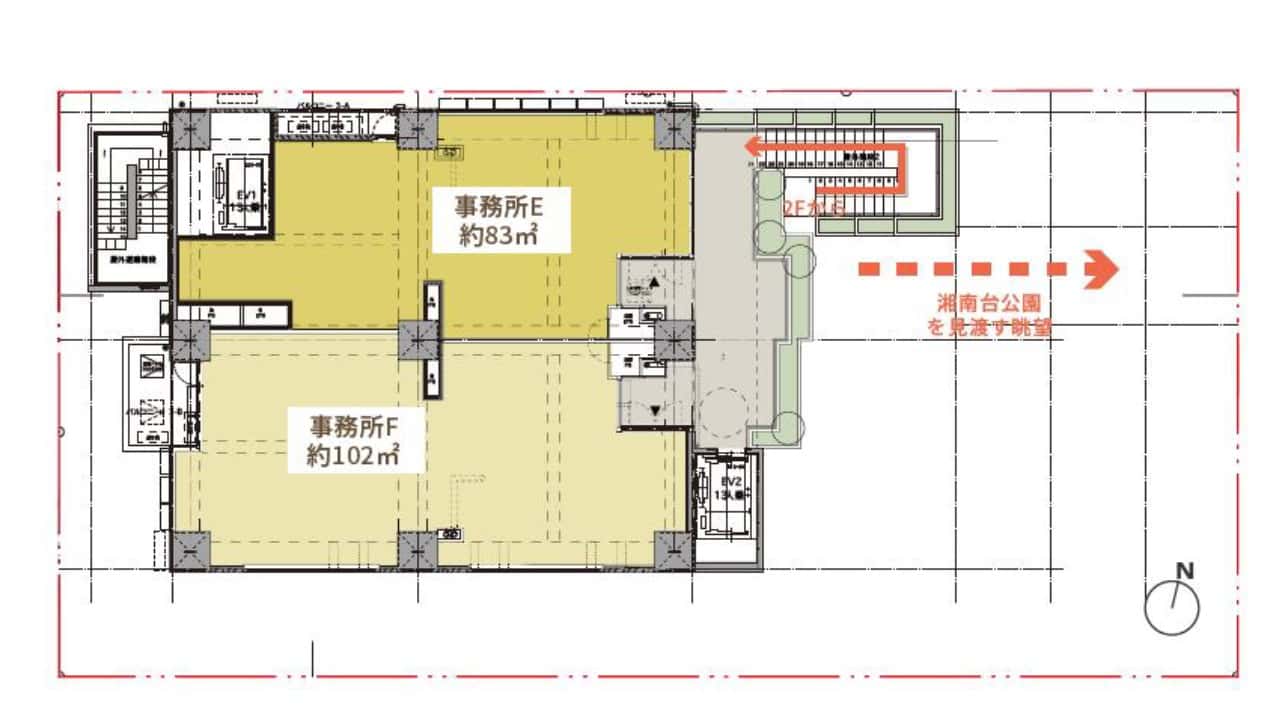 藤沢市湘南台PJ_3F-E_サービス_統合可